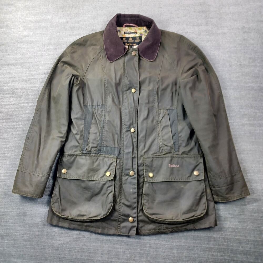 Barbour Olive Beadnell waxed Jacket